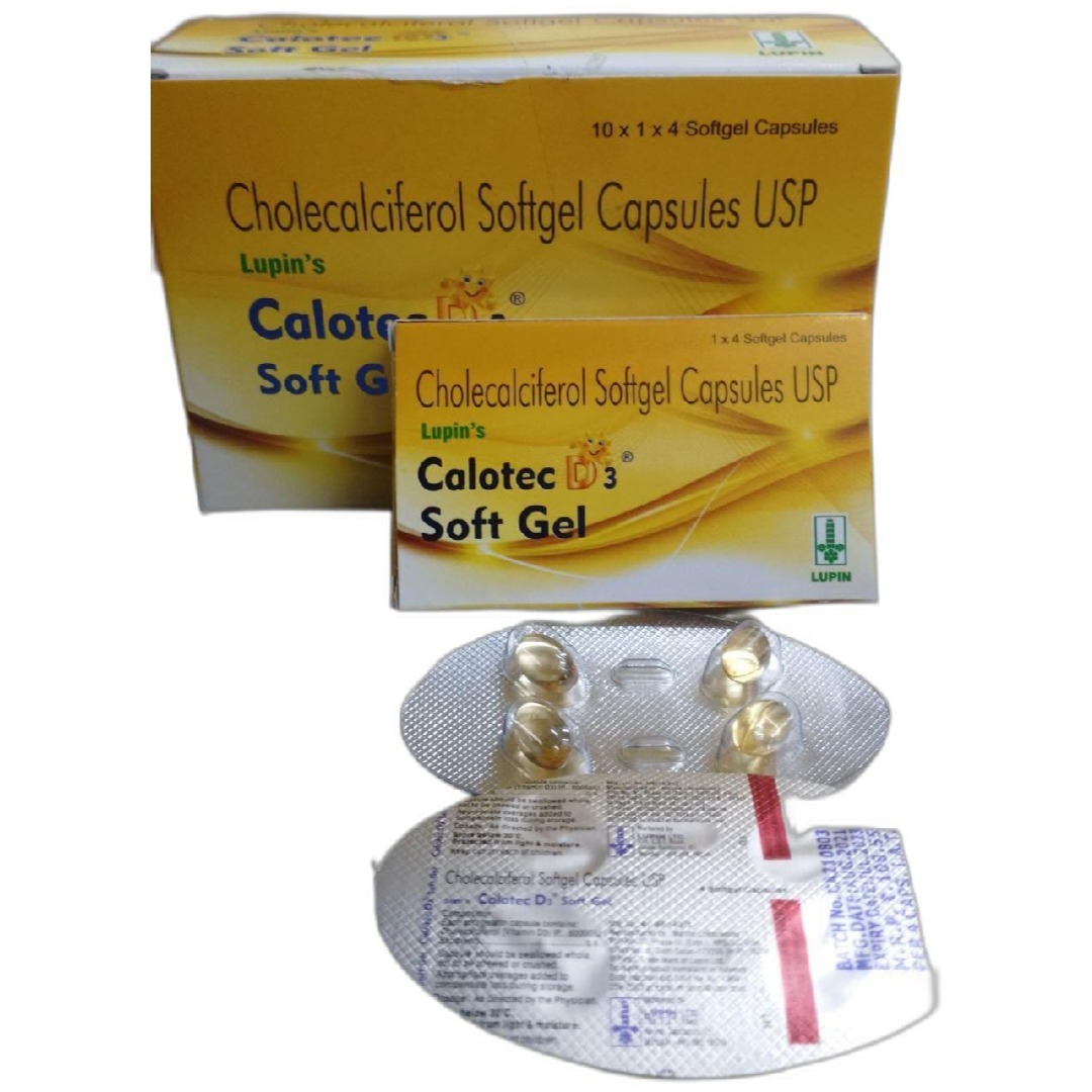Calotec D3 60k Softgel Capsule